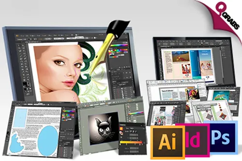 For QR249 Harness Your Illustrator, InDesign & Photoshop Skills with the Creative Designer Online Course Package! (QR3599 Value)